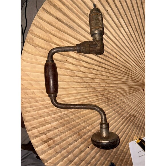 Vintage Stanley Racheting Bit Brace Hand Drill - Picture 7 of 7